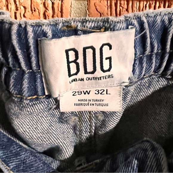 BDG 90’s Cargo Denim Straight Leg Jeans Size 29 - Picture 5 of 6